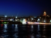 istanbul galata köprüsü gece manzarası